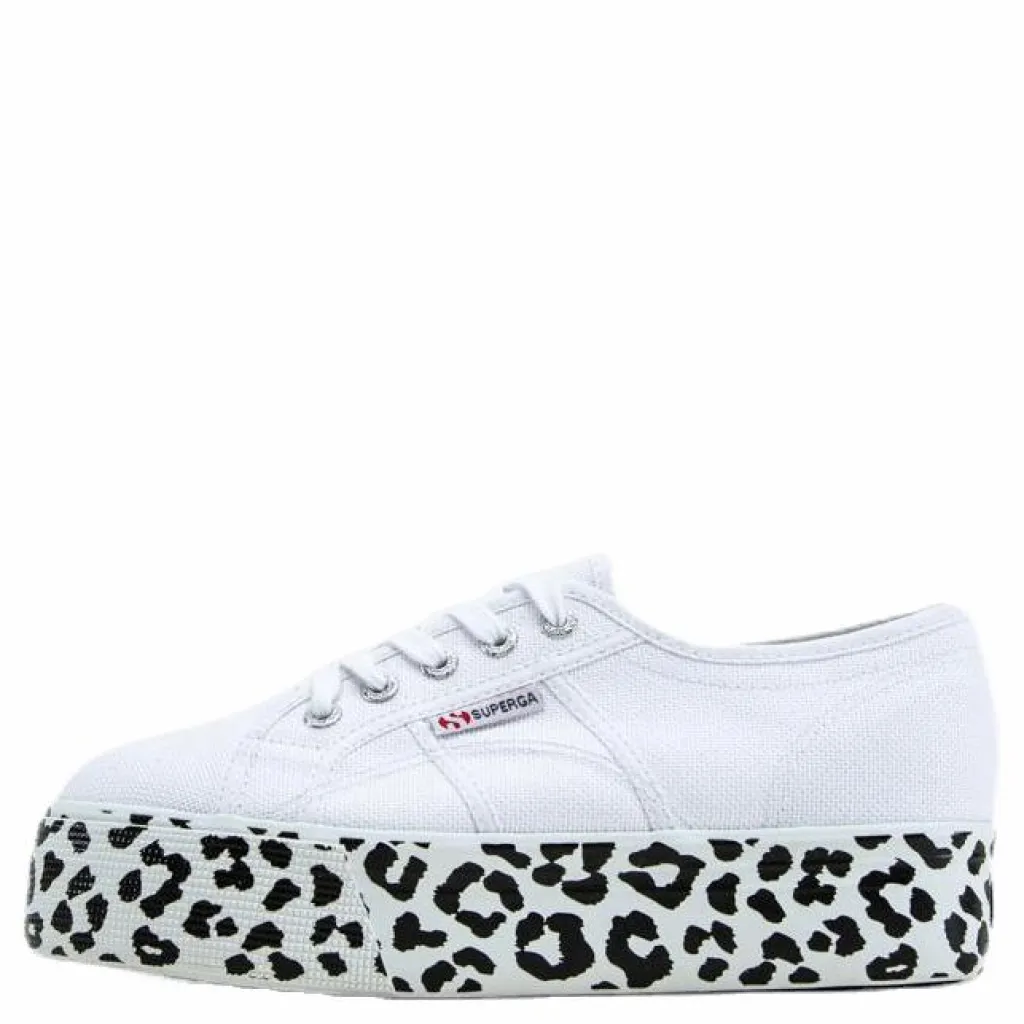 Superga 2790 Cotw Printed Foxin White Vit Outlet