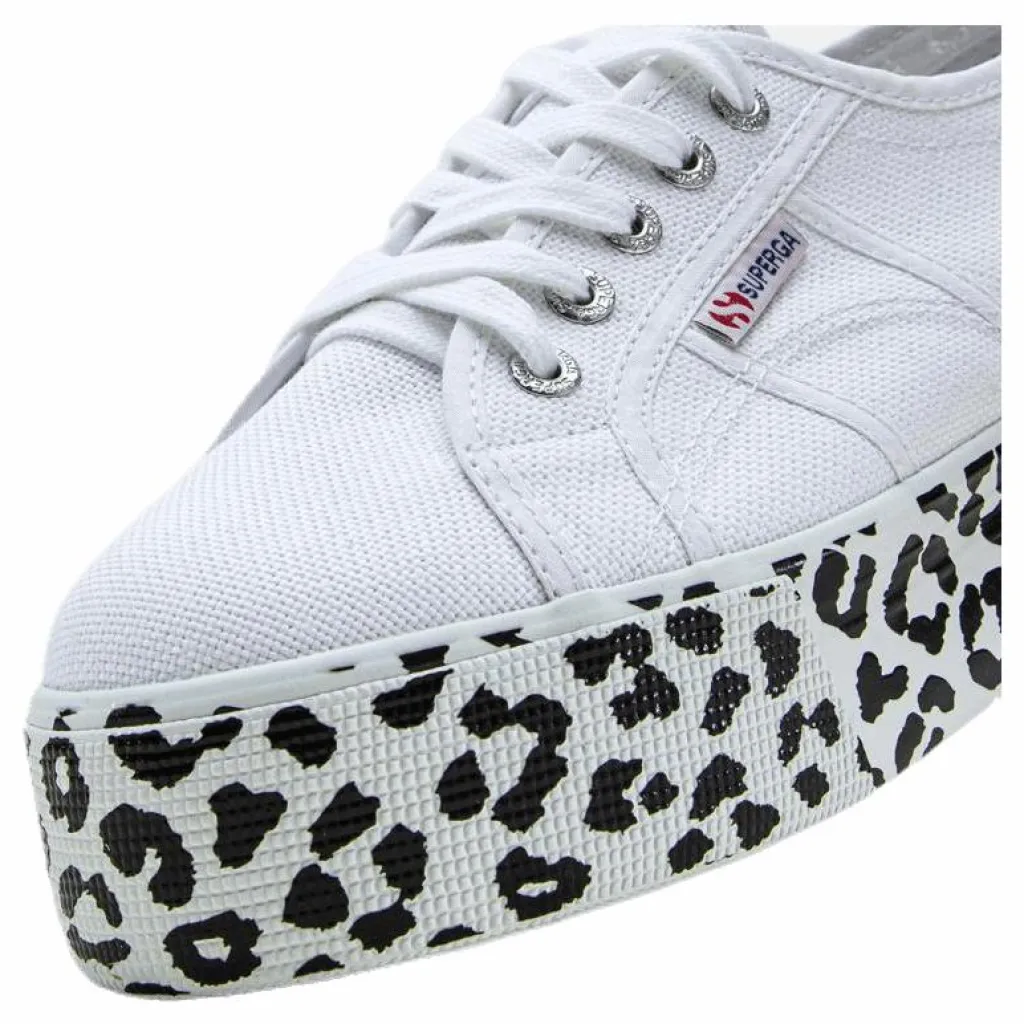 Superga 2790 Cotw Printed Foxin White Vit Outlet