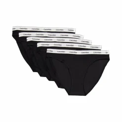 5 Pack Bikini (low-rise) Black/black/black/black/black*Calvin Klein New
