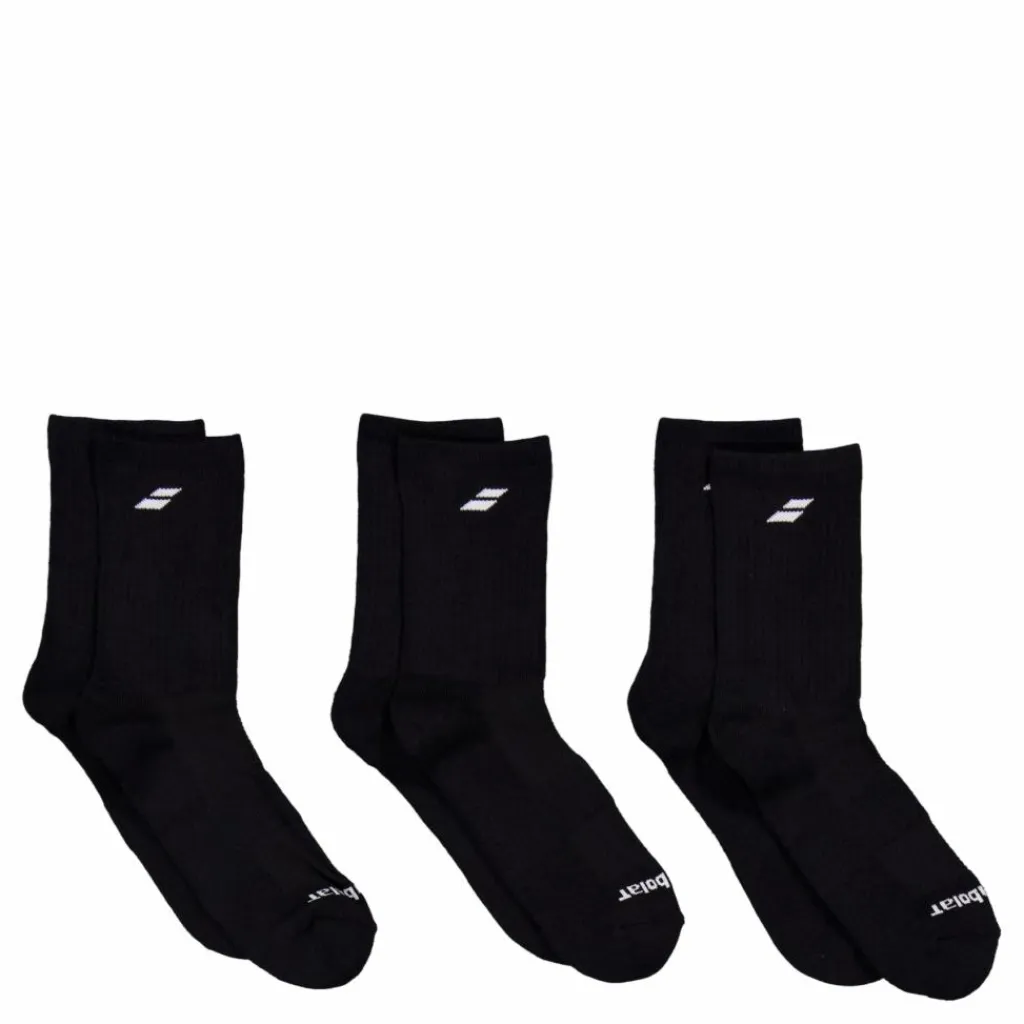 3 Pairs Pack Black*Babolat