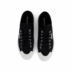 2630 Stripe Black -white*Superga Clearance