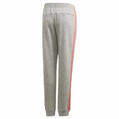 adidas 3 Stripe Girls Pants Pink/Grey Rosa och Grå Sale