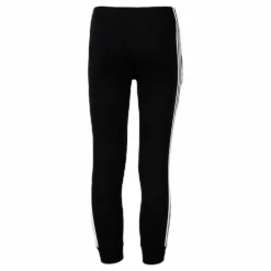 adidas 3 Stripe Girls Pants White/Black Svart Clearance