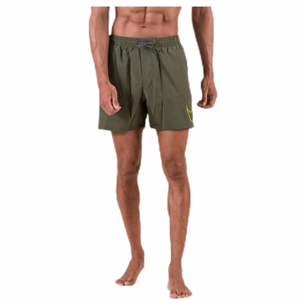 Nike Swim 5" Volley Short Big Swoosh Green Grön Best