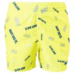 4" Volly Short Logofetti Junior Yellow*Nike Swim Best