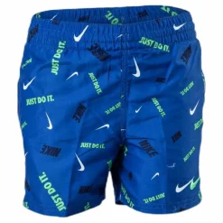 4" Volly Short Logofetti Junior Blue*Nike Swim Sale