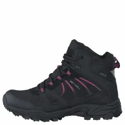 Polecat 430-4401 Waterproof Warm Lined Black/Fuchsia ICE-Tech Studs Svart