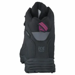 Polecat 430-4401 Waterproof Warm Lined Black/Fuchsia ICE-Tech Studs Svart