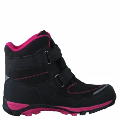 435-6608 Waterproof Warm Lined Black/Fuchsia*Gulliver Outlet