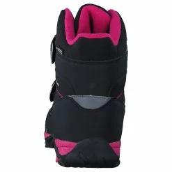 435-6608 Waterproof Warm Lined Black/Fuchsia*Gulliver Outlet
