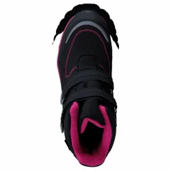 435-6608 Waterproof Warm Lined Black/Fuchsia*Gulliver Outlet