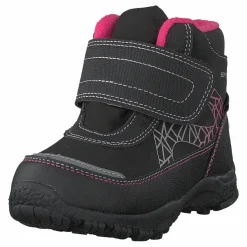 430-2962 Waterproof Warm Lined Black/fuchsia*Gulliver New