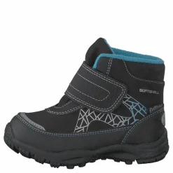 430-2962 Waterproof Warm Lined Black/blue*Gulliver Outlet