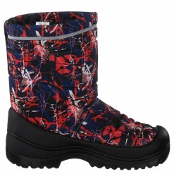 414-8001 Waterproof Warm Lined Navy/red*Gulliver Clearance