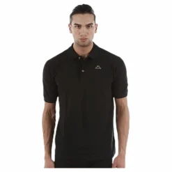 Kappa Aarau Black Svart Discount