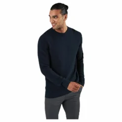 Jack & Jones Aaron Knit Crew Neck Blue Blå Outlet