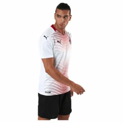 AC Milan Away Shirt Replica White/Red*Puma