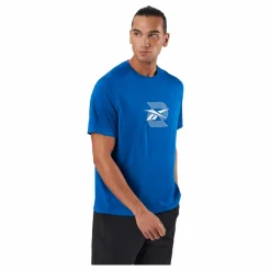Reebok Activchill Graphic Move T-Shirt Vector Blue Blå Online