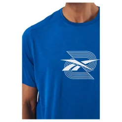 Reebok Activchill Graphic Move T-Shirt Vector Blue Blå Online
