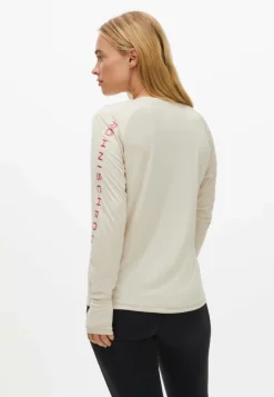 Röhnisch Active Logo Long Sleeve Oatmeal Beige Hot