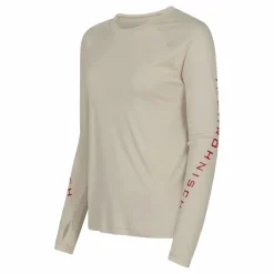 Röhnisch Active Logo Long Sleeve Oatmeal Beige Hot