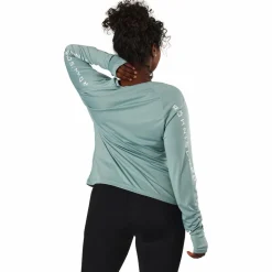 Röhnisch Active Logo Long Sleeve Silver Blue Blå Best