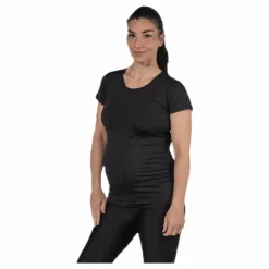 BLACC Active Mama Tee Black Svart Outlet