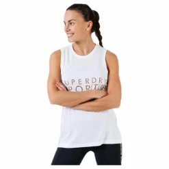 Superdry Active Studio Luxe White Vit Discount