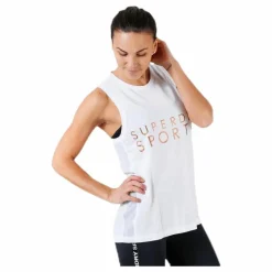 Superdry Active Studio Luxe White Vit Discount