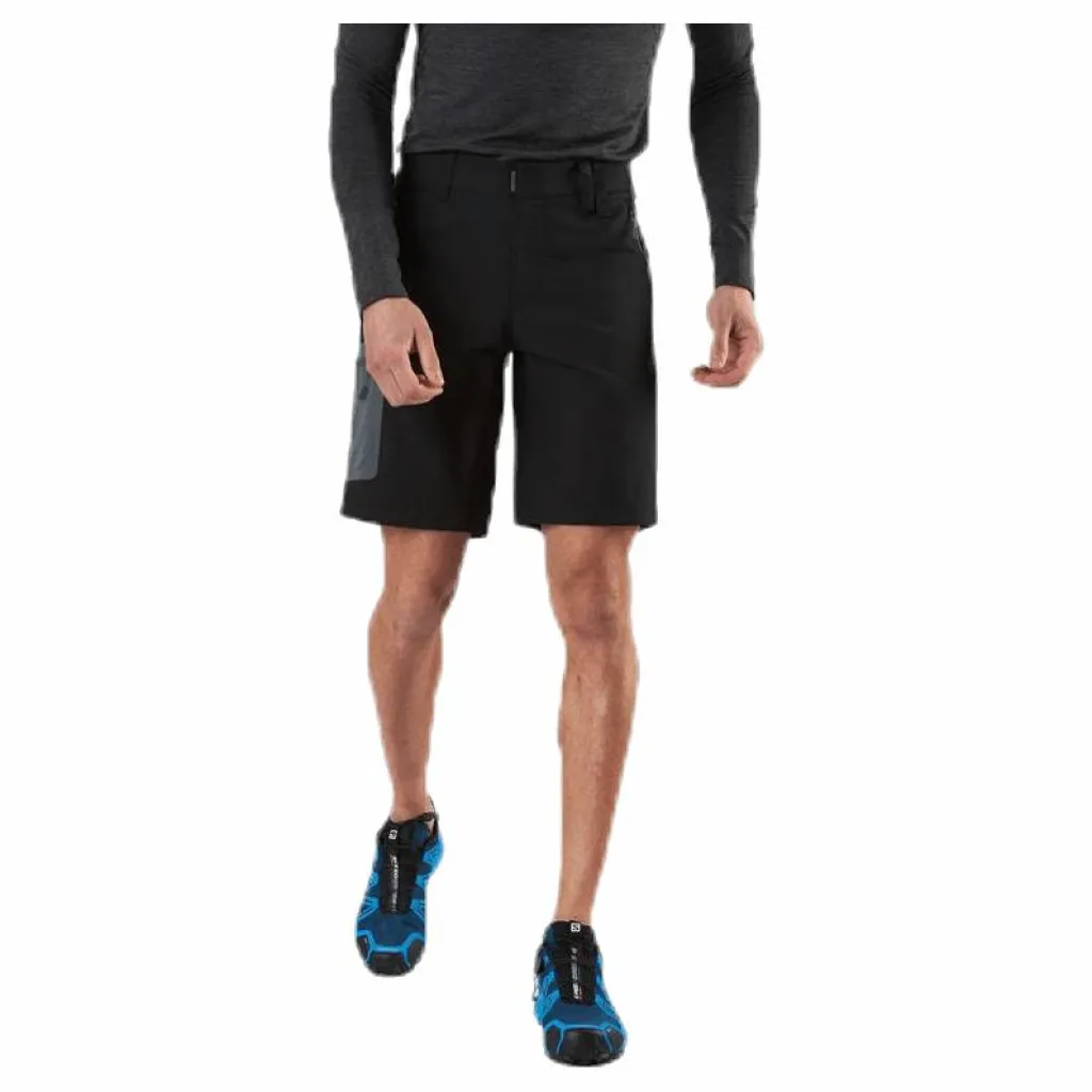 Jack Wolfskin Active Track Shorts Black Svart Best