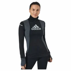 Blocked Longsleeve Tee Women Black / Grey Six*adidas Clearance