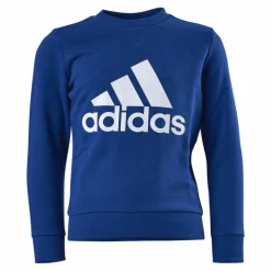 adidas Boys Essentials Big Logo Sweatshirt Team Royal Blue / White Blå Best