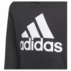 adidas Essentials Hoodie Black Svart New