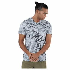 adidas Fast Graphic Tee Primeblue Men Grey One / White Flerfärgad Sale