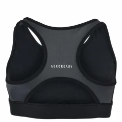 adidas Girls D2M Bra-Top Black / Grey Six / Black Svart Hot