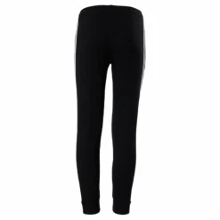 adidas Girls Essentials 3 Stripes Ft Pant Black / White Svart Sale