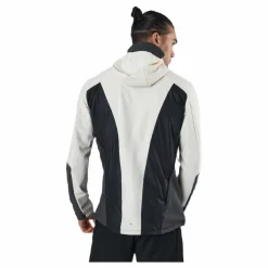 adidas Marathon Jacket Ocean P.Blue Men Wonder White / Black New