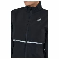 adidas Own The Run Soft Shell Jacket Women Black Svart Hot