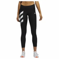 adidas Own The Run Tight Pb 3 Stripes Women Black Svart Clearance