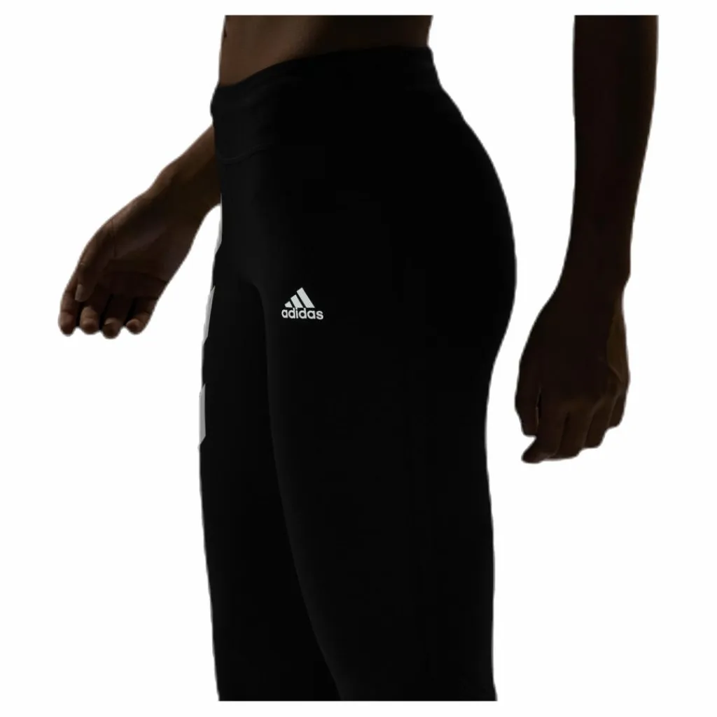 adidas Own The Run Tight Pb 3 Stripes Women Black Svart Clearance