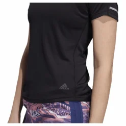 Run 3 Stripes Tee Women Black*adidas Discount