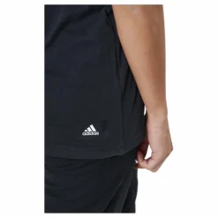 adidas Sportswear Three Bar T-Shirt Black Svart New