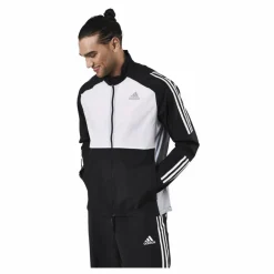 adidas Track Jacket M Black / White / Halo Silver Flerfärgad Outlet