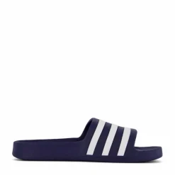 adidas Adilette Aqua Slides Dark Blue / Cloud White / Dark Blue Blå Hot