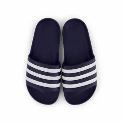 adidas Adilette Aqua Slides Dark Blue / Cloud White / Dark Blue Blå Hot