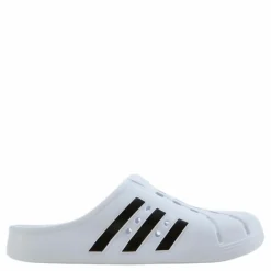 adidas Adilette Clogs Cloud White / Core Black / Cloud White Vit Best