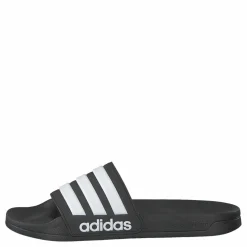 adidas Adilette Cloudfoam Slides Core Black / Cloud White / Core Black Grå Outlet