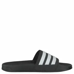 adidas Adilette Cloudfoam Slides Core Black / Cloud White / Core Black Grå Outlet