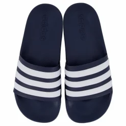 adidas Adilette Shower Slides Legend Ink / Cloud White / Legend Ink Blå Outlet