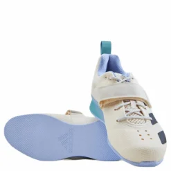 adidas Adipower Weightlifting II Shoes Wonder White / Core Black / Violet Tone Vit Outlet
